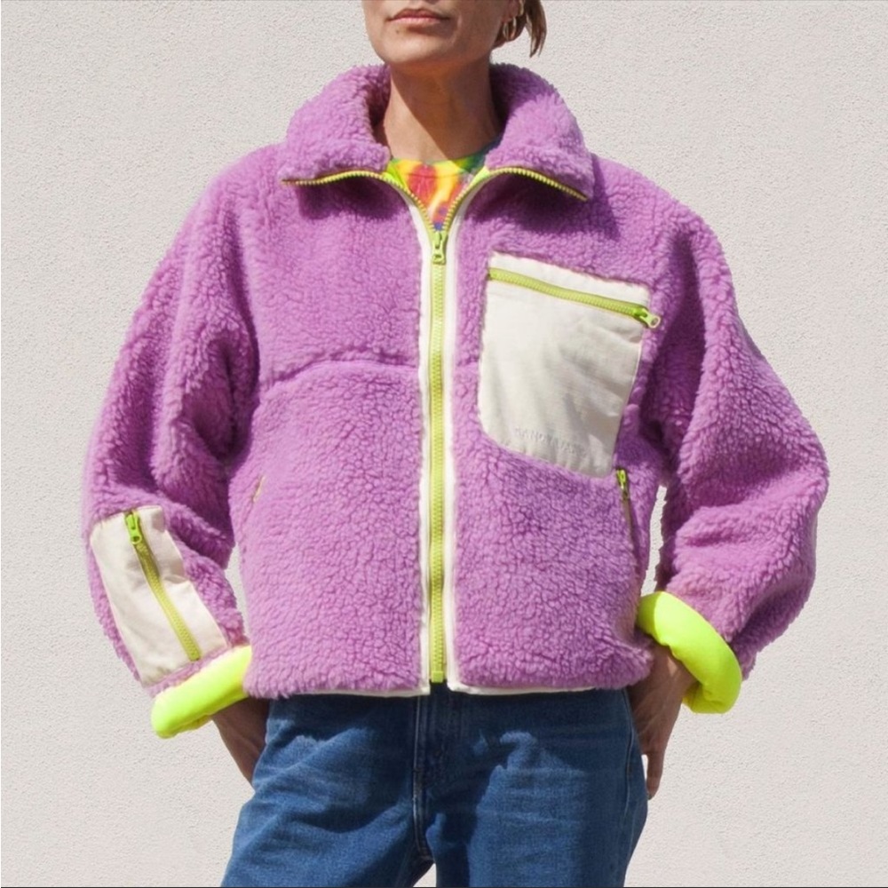 Sandy Liang Ponyo fleece jacket